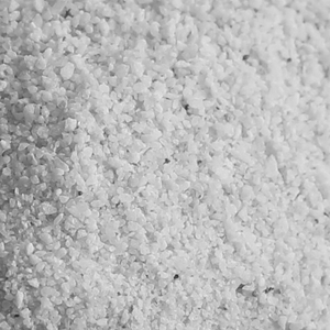 水洗干净的白色硅石英砂